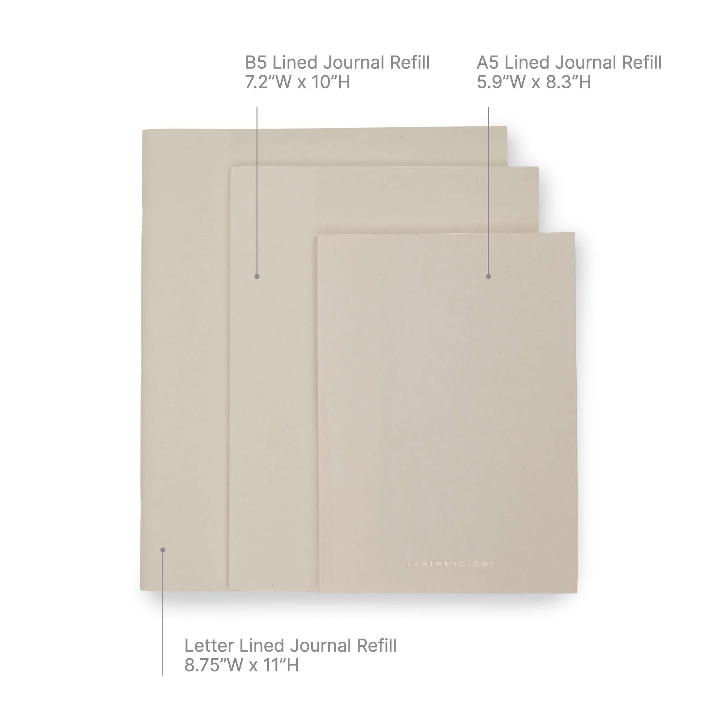A5 Snap Journal Sand - Image 6