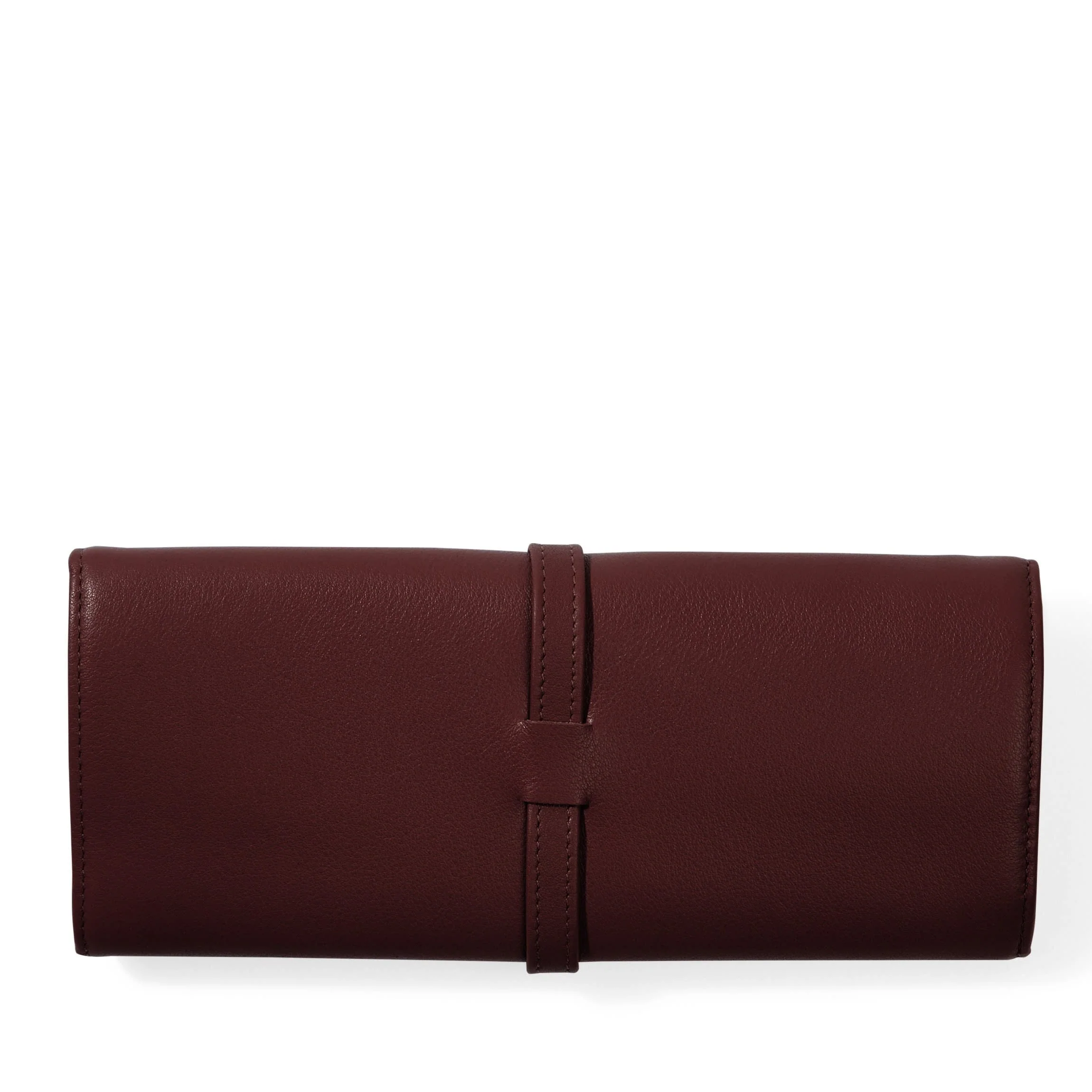 Buckled Jewelry Roll Bordeaux - Image 4