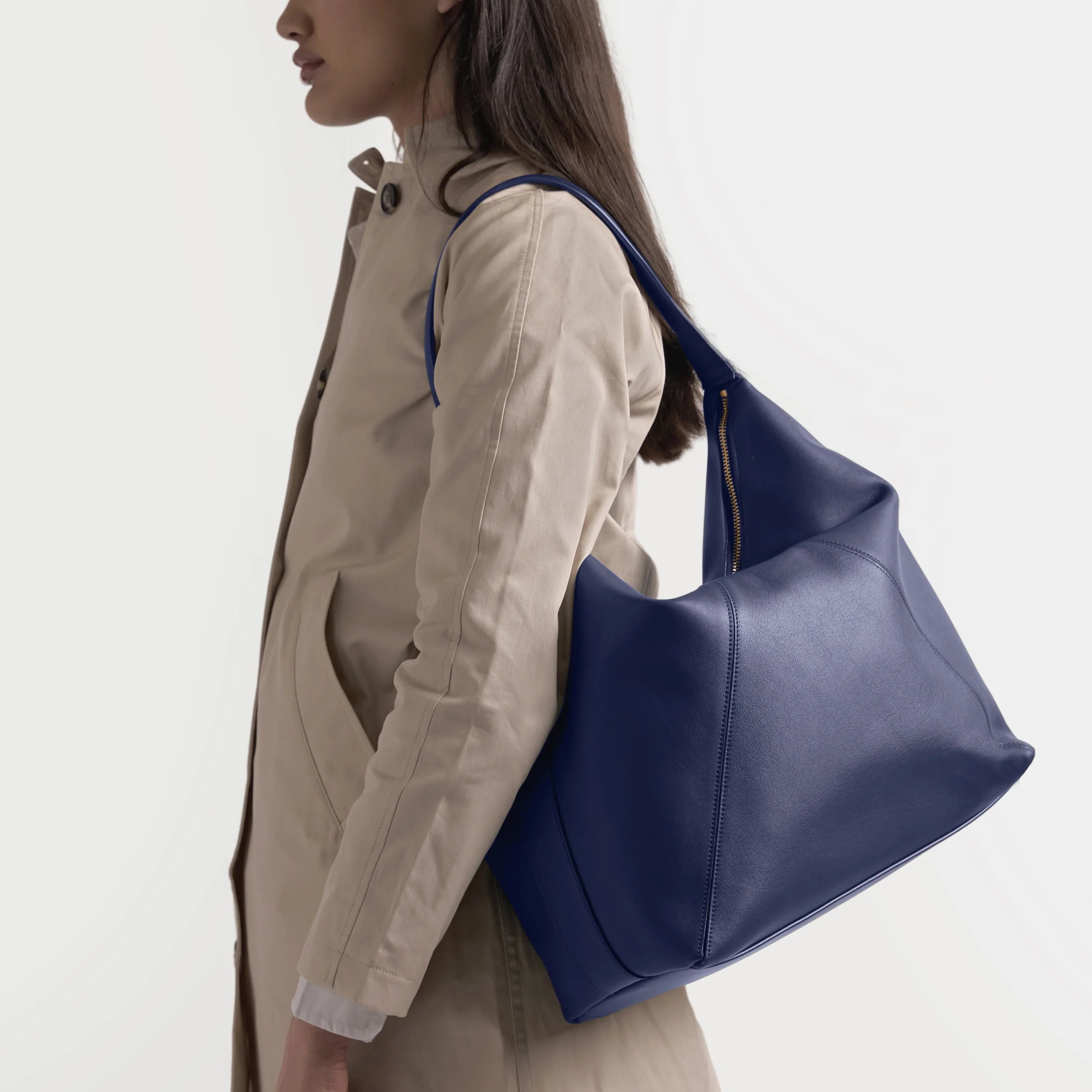 Ciera Maxi Hobo Navy Blue - Image 2