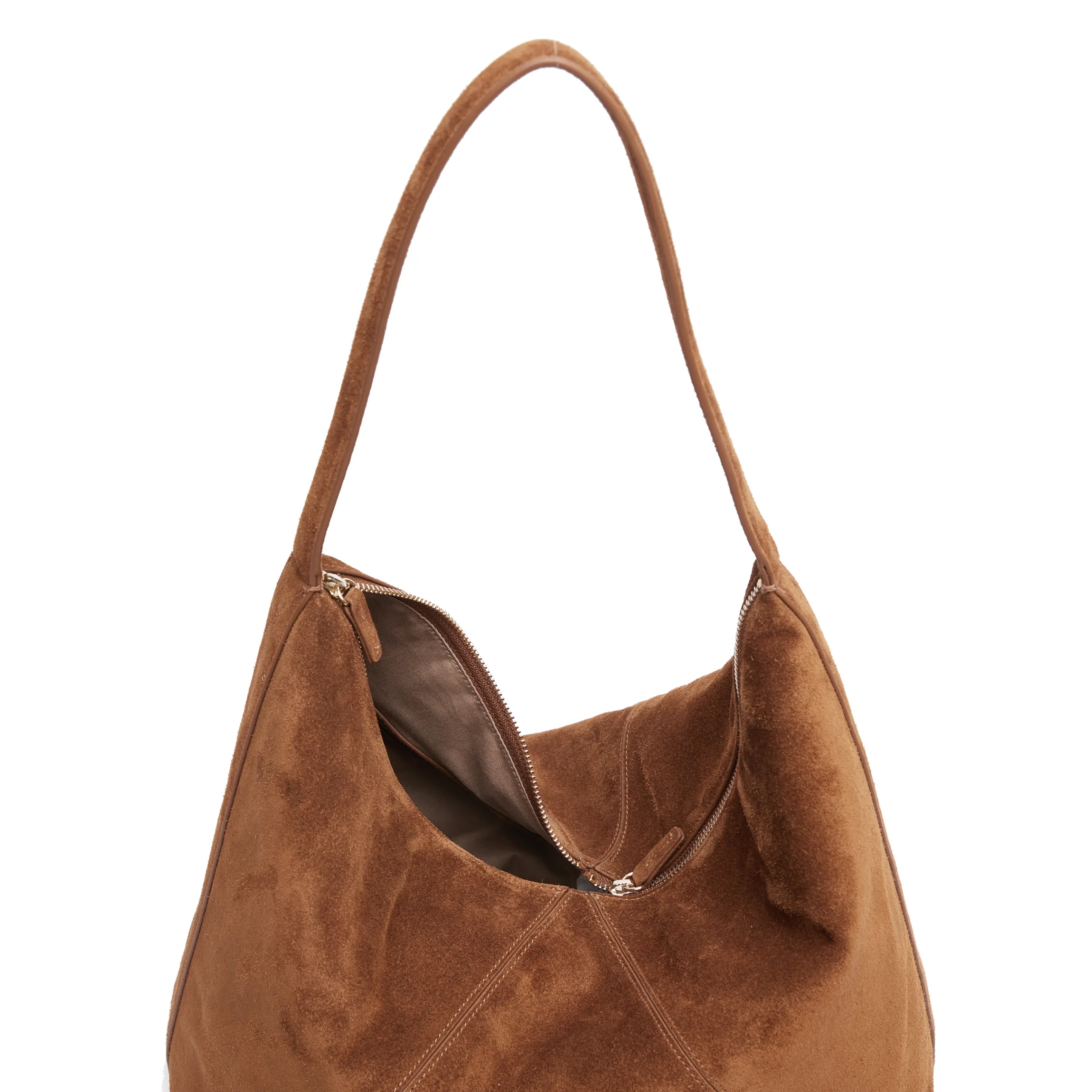 Ciera Maxi Hobo Russet Suede - Image 3