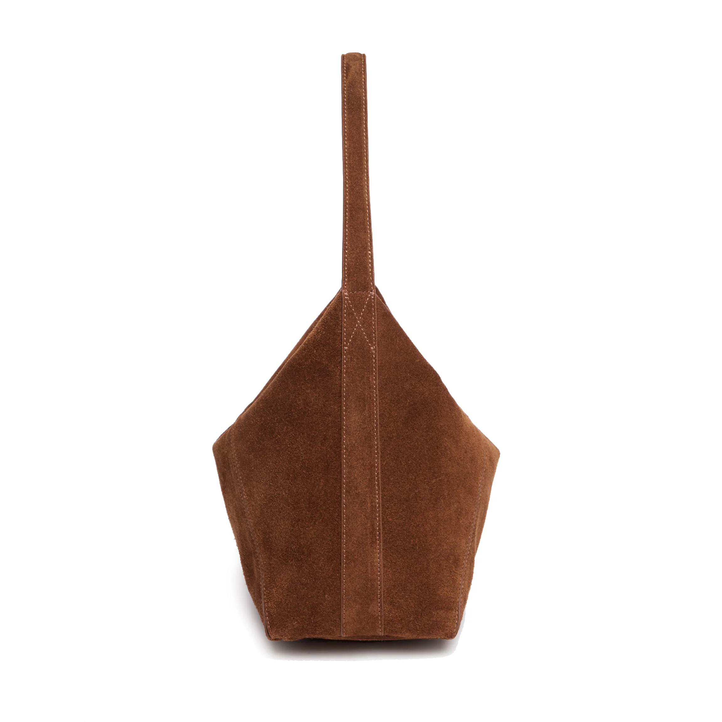 Ciera Petite Hobo Russet Suede - Image 6
