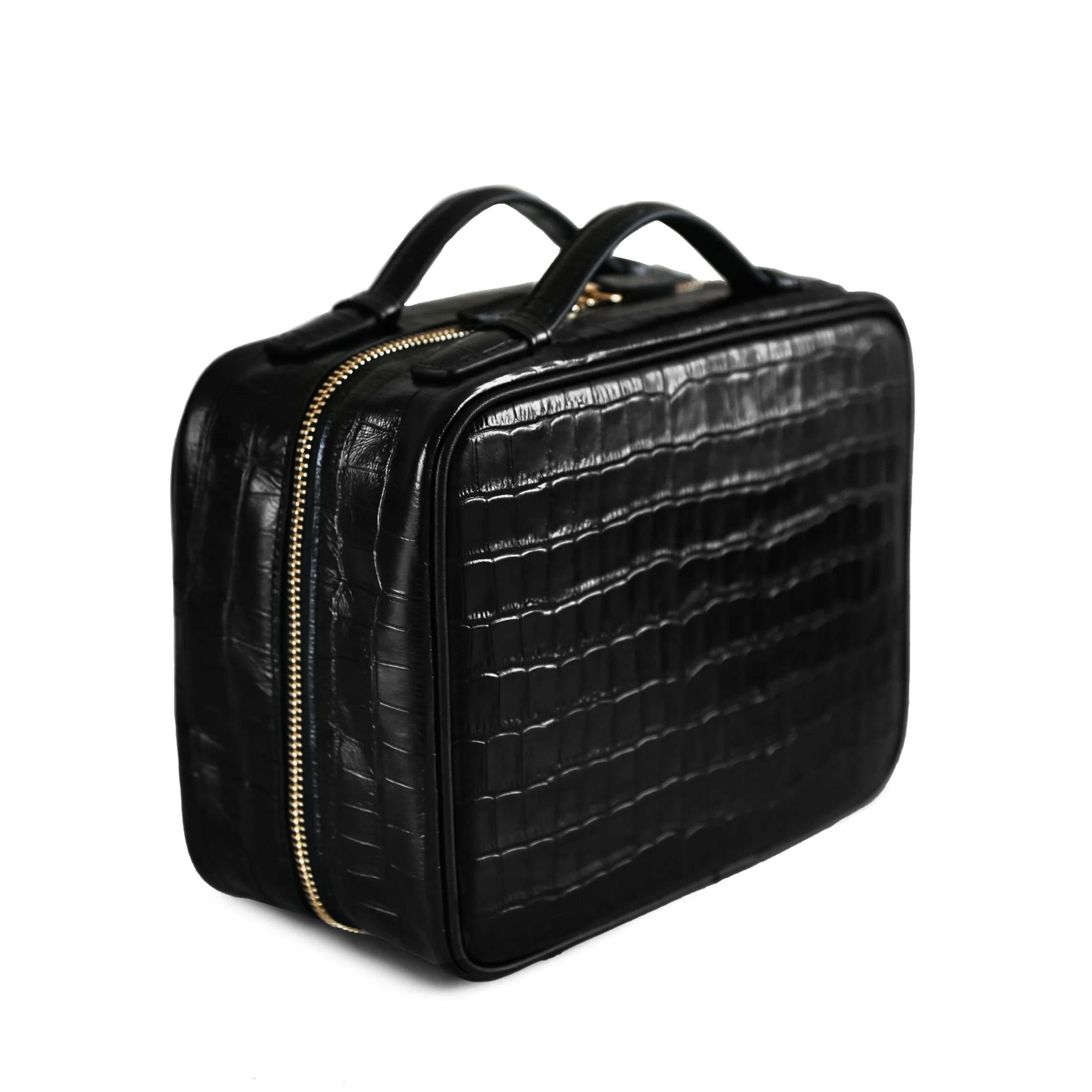 Daily Hanging Travel Case Black Croc - Image 5
