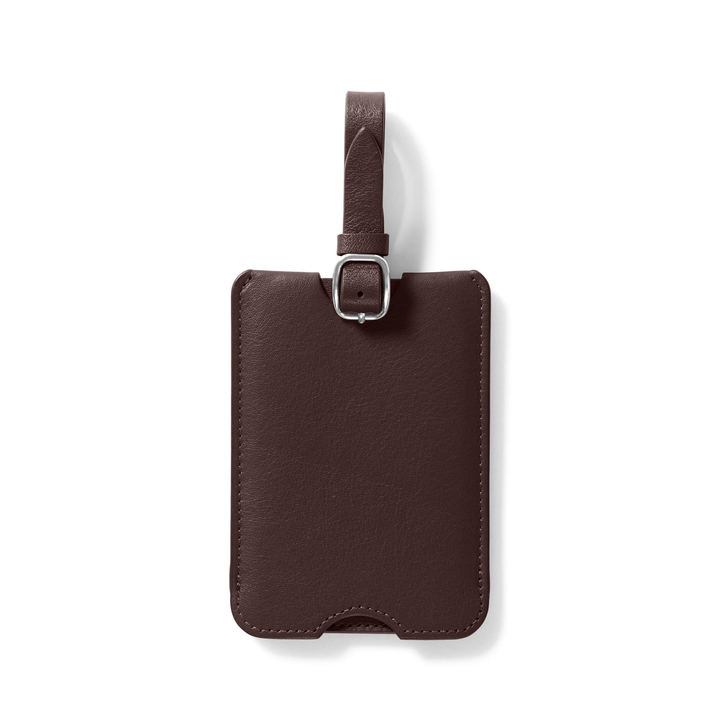Deluxe Luggage Tag Brown