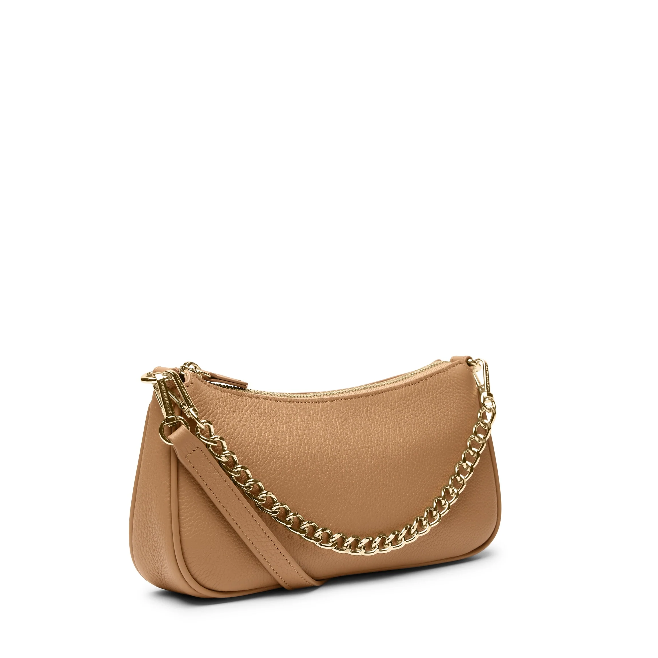 Greta Chain Small Pochette Camel - Image 6