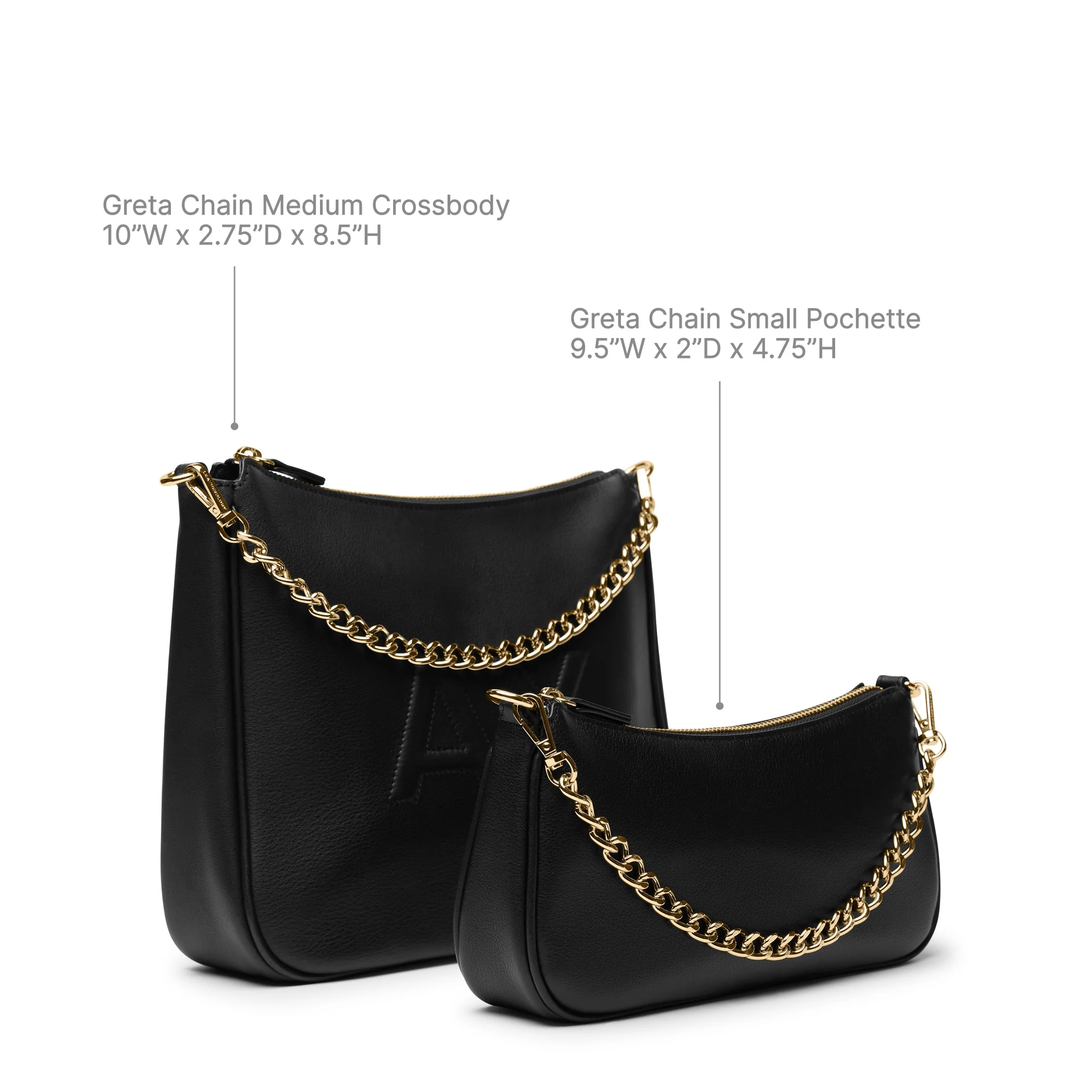 Greta Chain Small Pochette Camel - Image 10