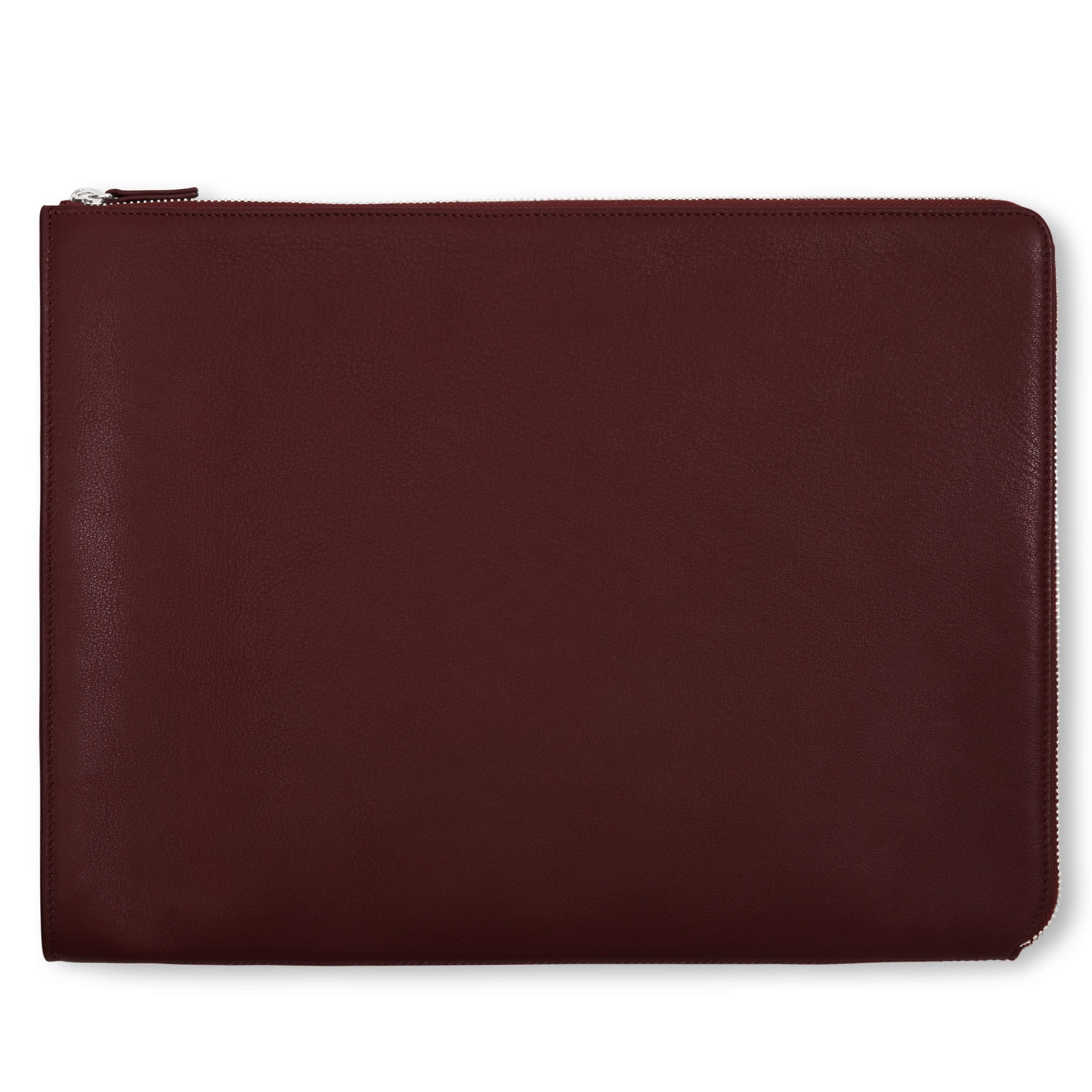 Gusseted Document and Laptop Holder Bordeaux
