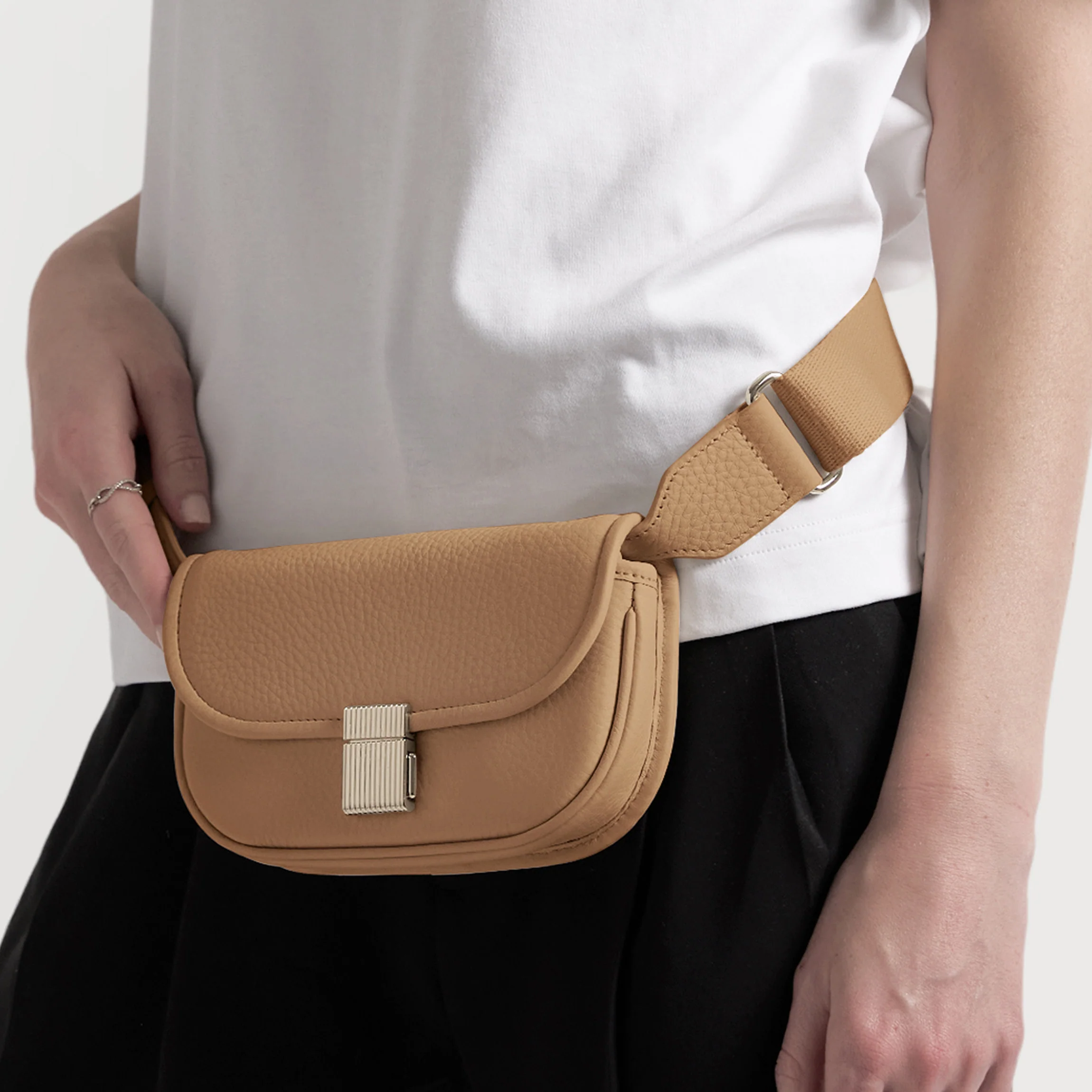 Katy Mini Belt Bag Camel - Image 3