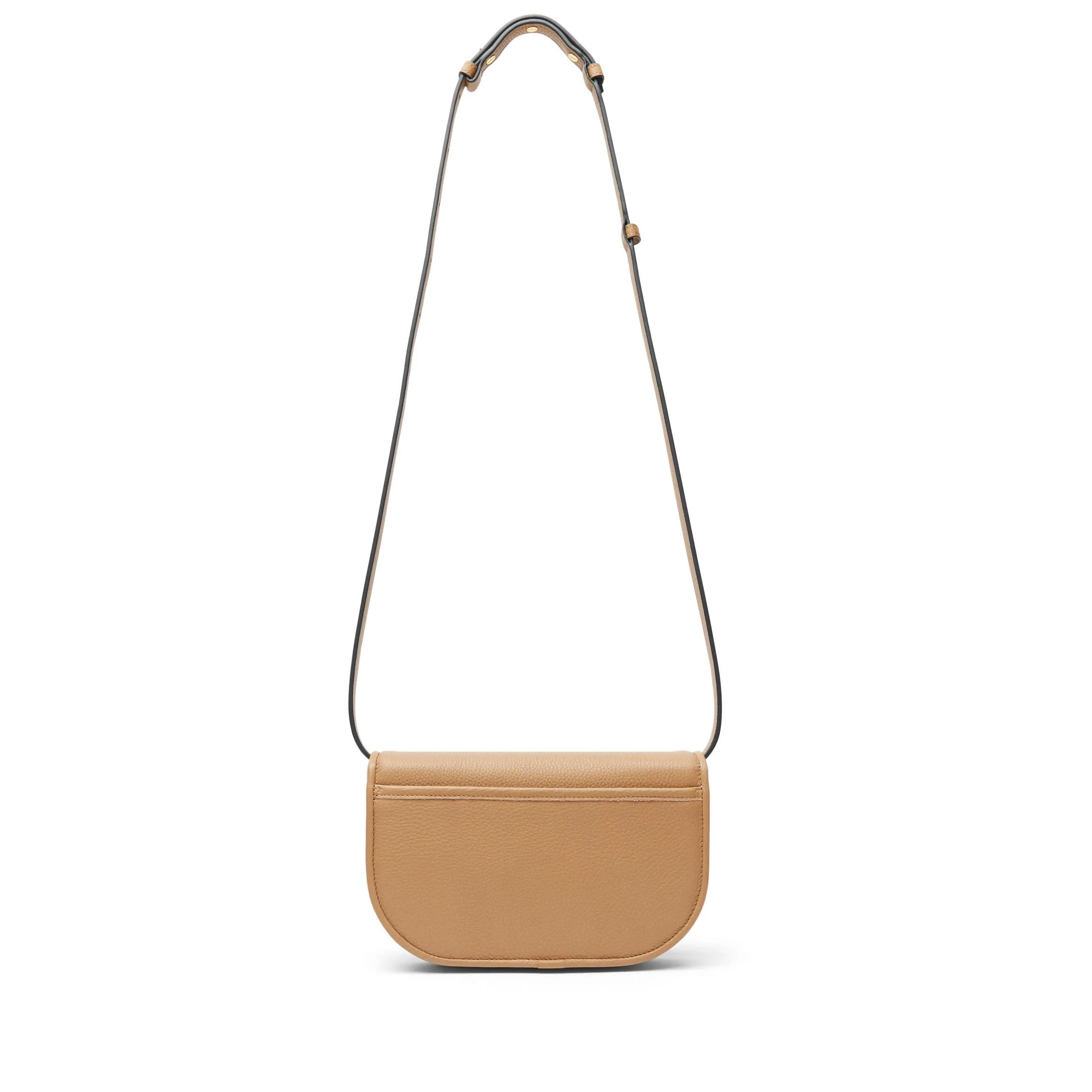 Katy Small Saddle Crossbody Camel - Image 5