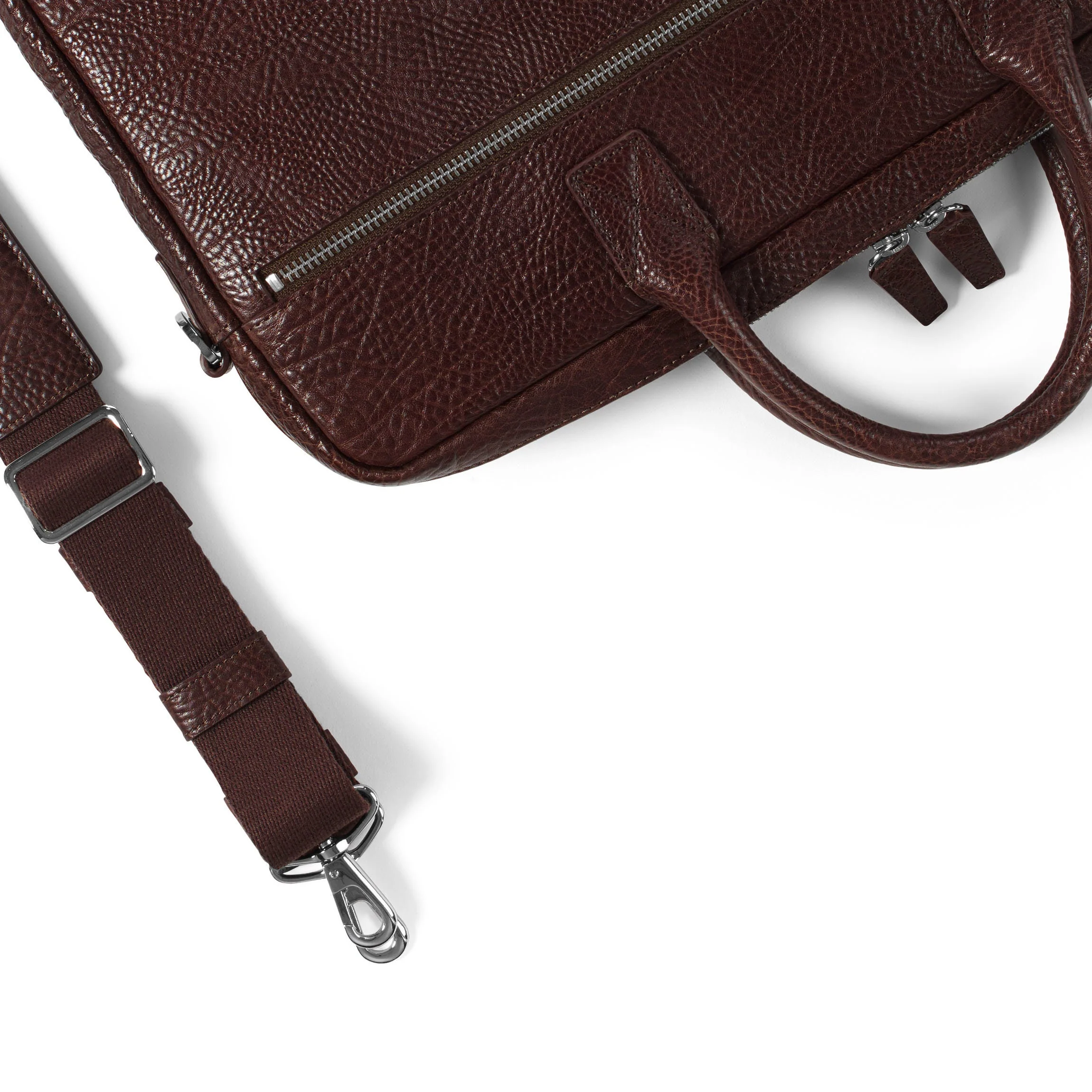Knox Slim Laptop Bag Espresso - Image 3