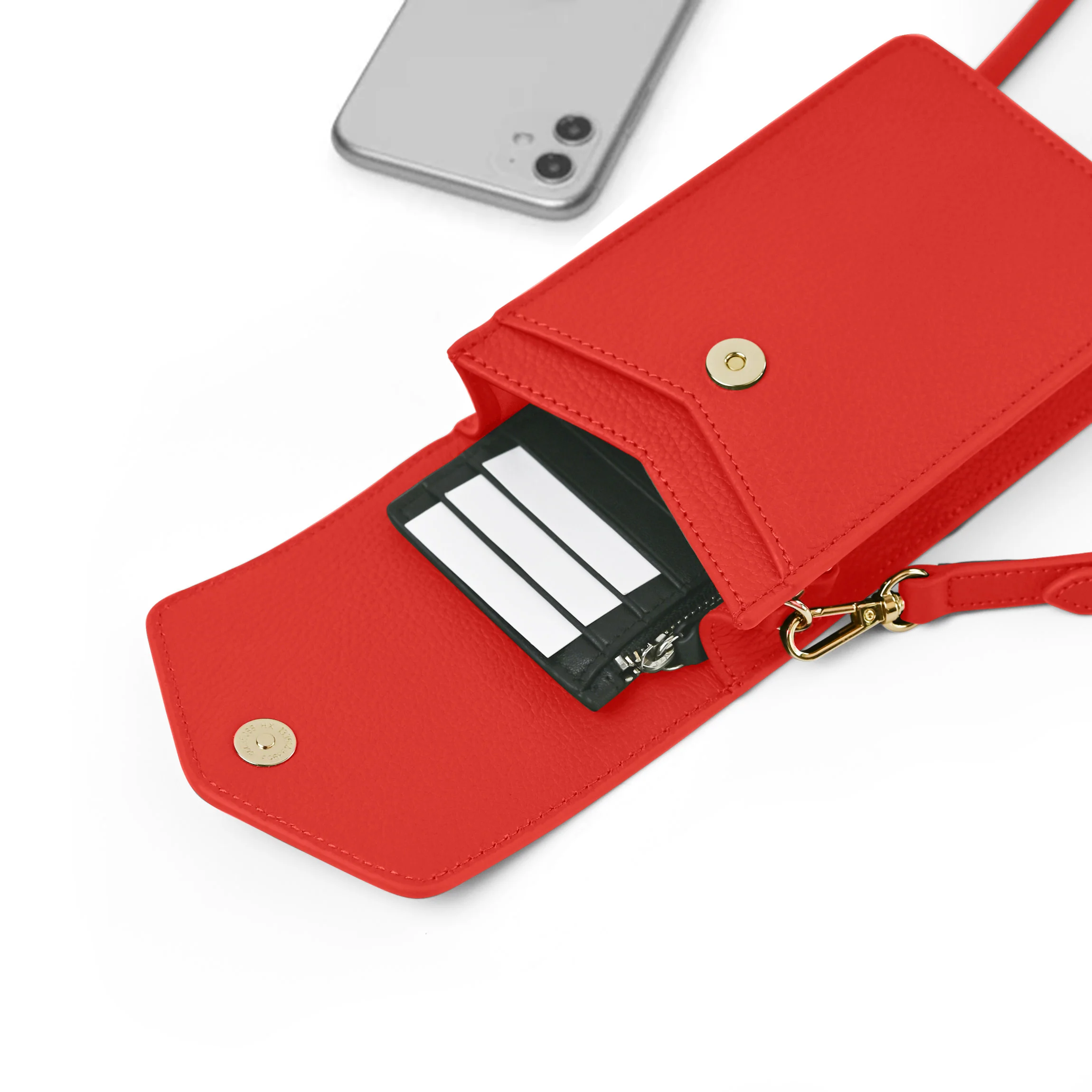Mini Willow Crossbody Buoy Red - Image 4