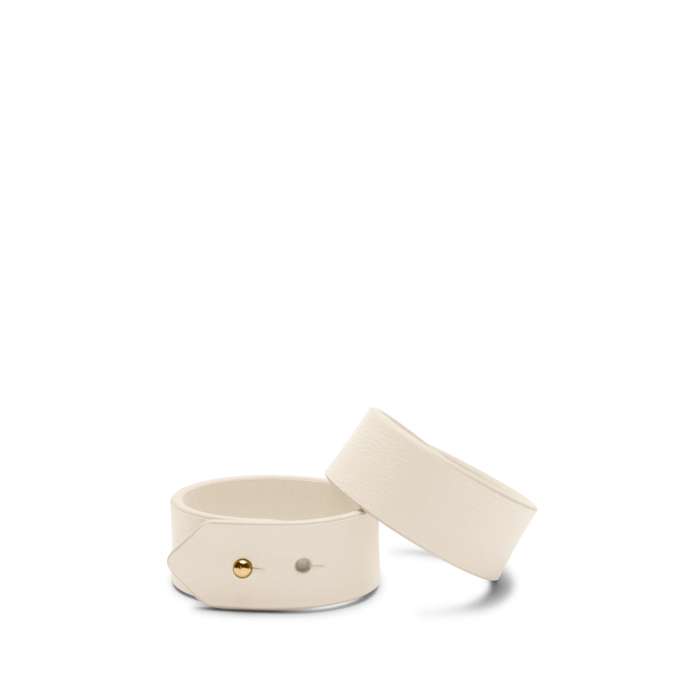 Modern Napkin Rings, Set of 2 Dove - Image 3