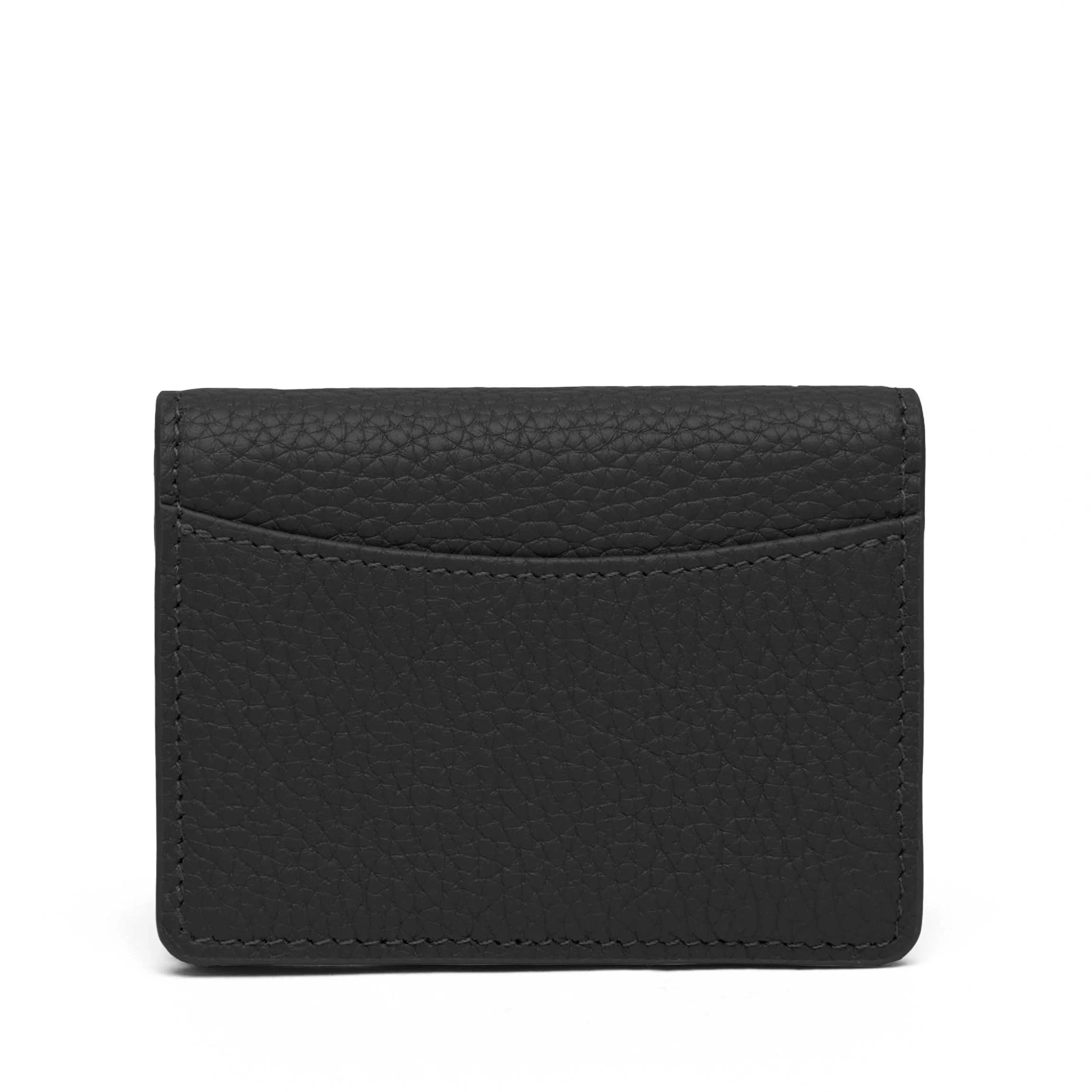 Nina Slim Card Case Black Pebble - Image 5