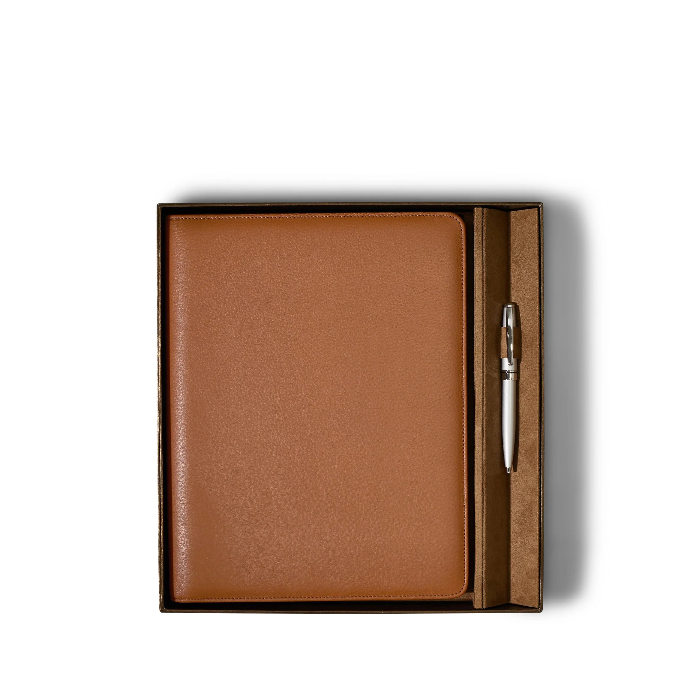 Padfolio Gift Set Cognac - Image 4