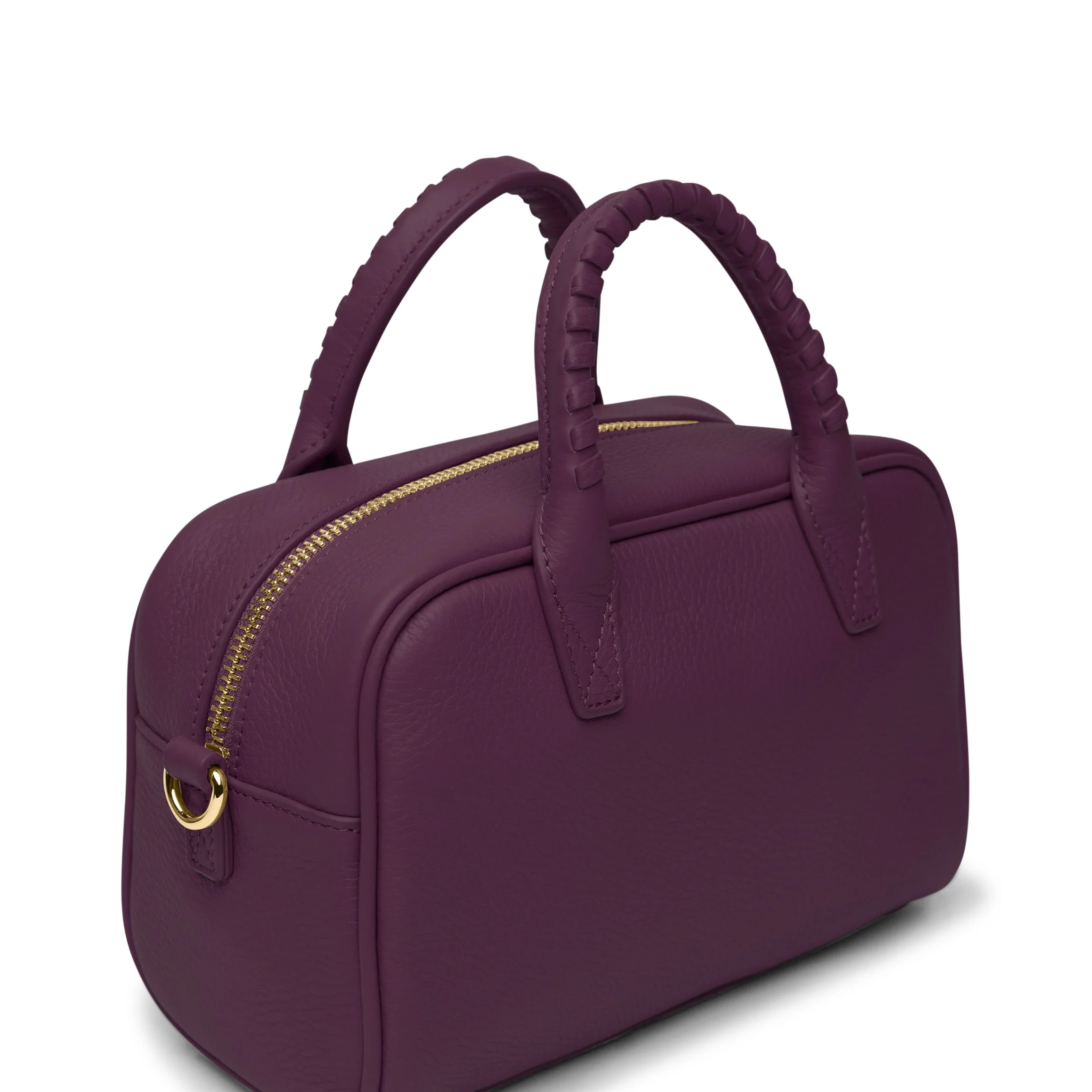 Park Mini Satchel Deep Plum - Image 6