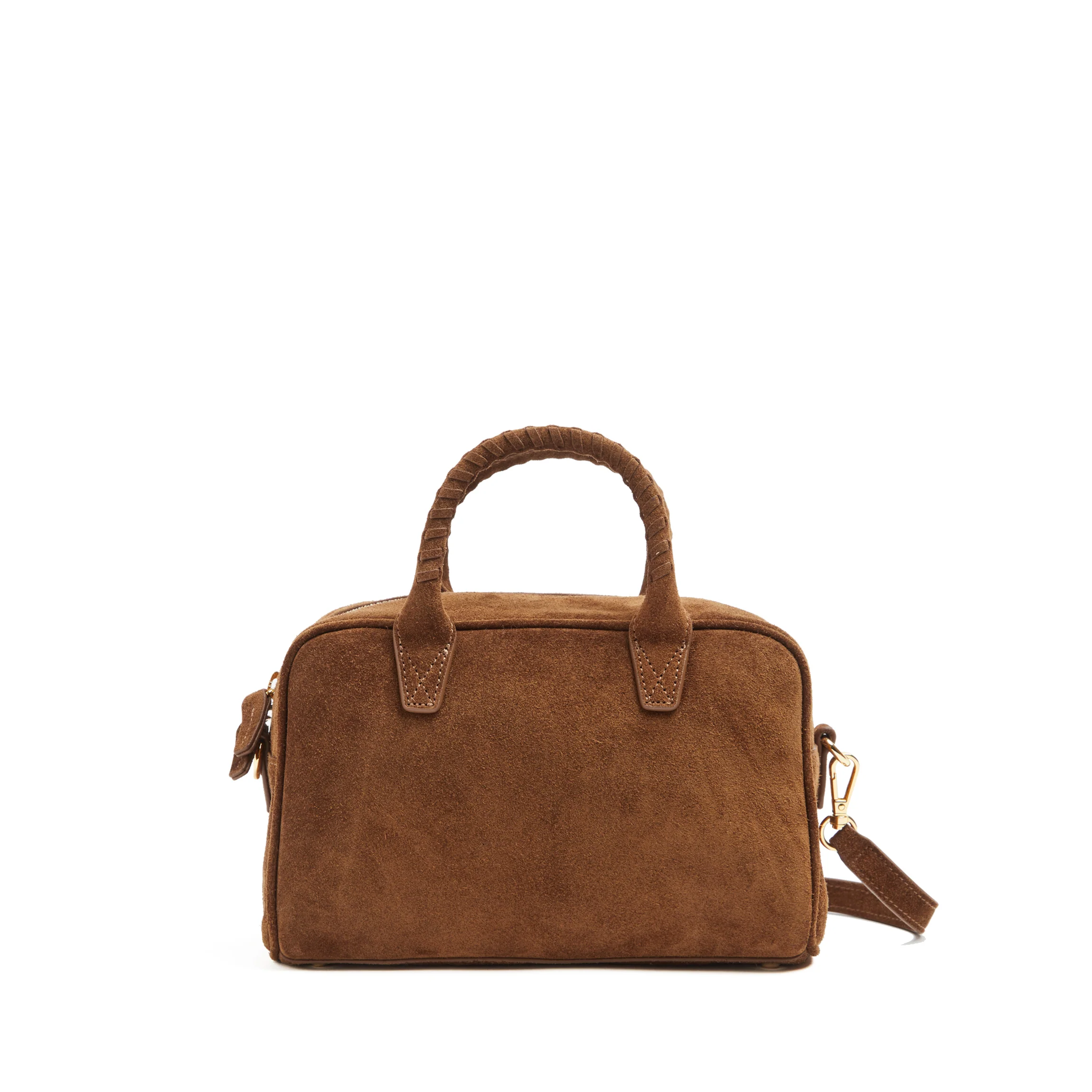 Park Mini Satchel Russet Suede