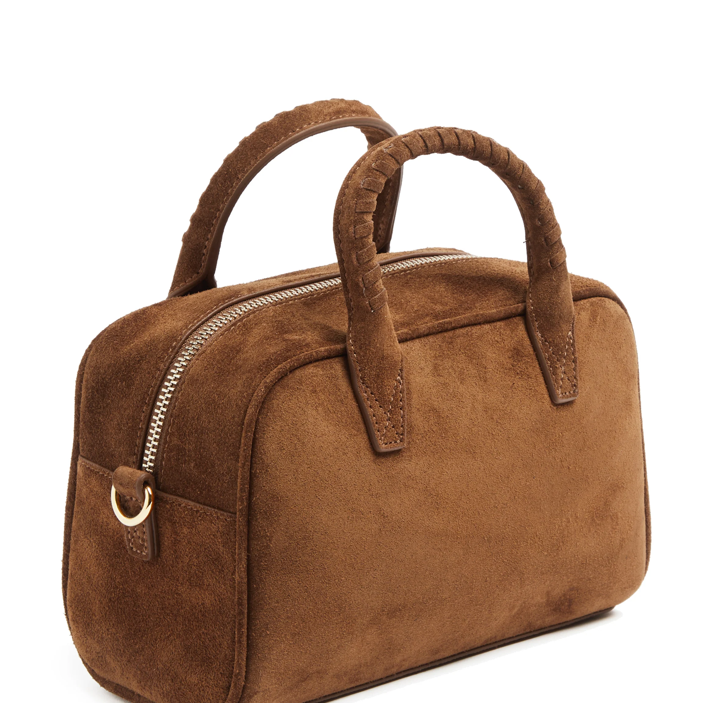 Park Mini Satchel Russet Suede - Image 5