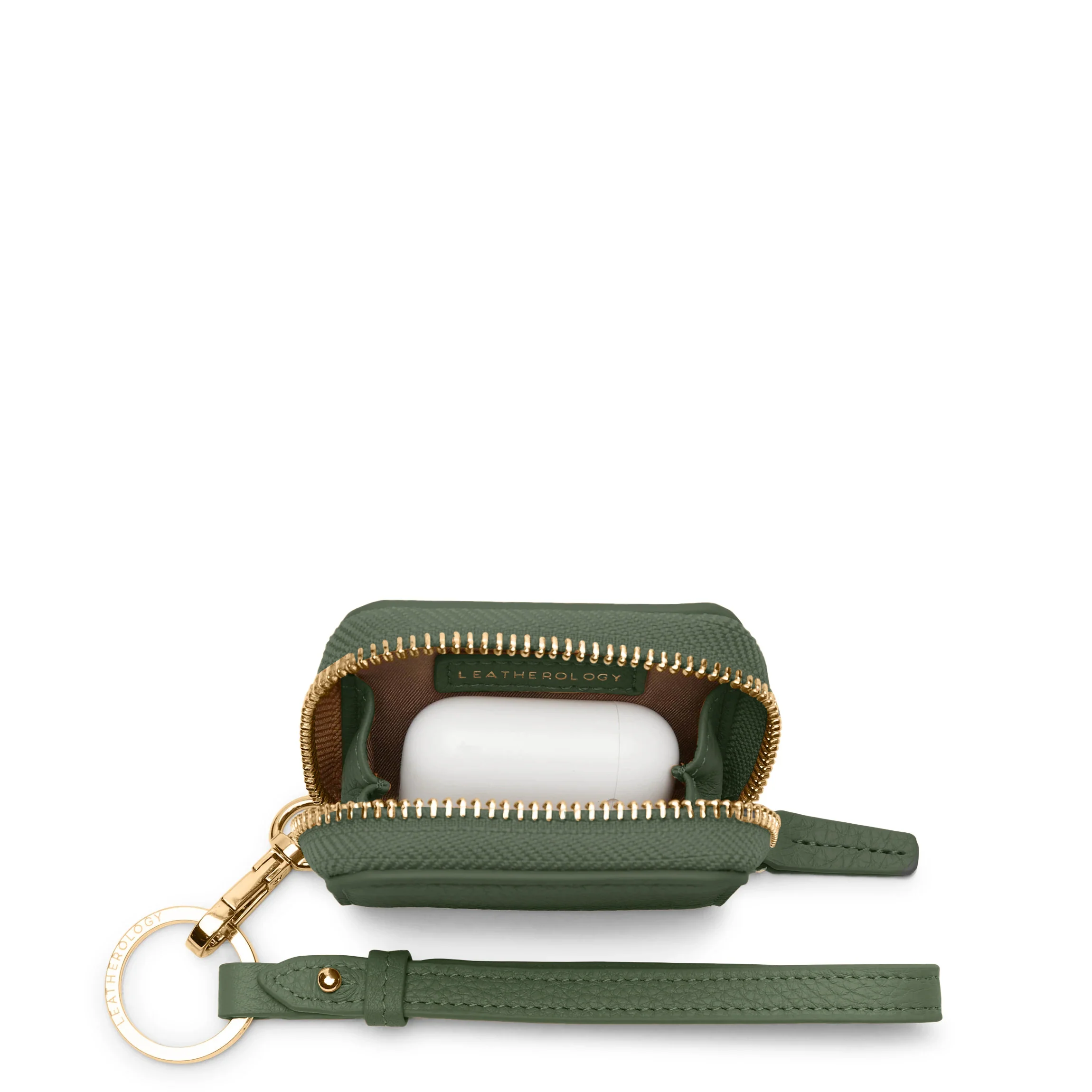 Portable Wristlet AirPod Case Moss - Image 2