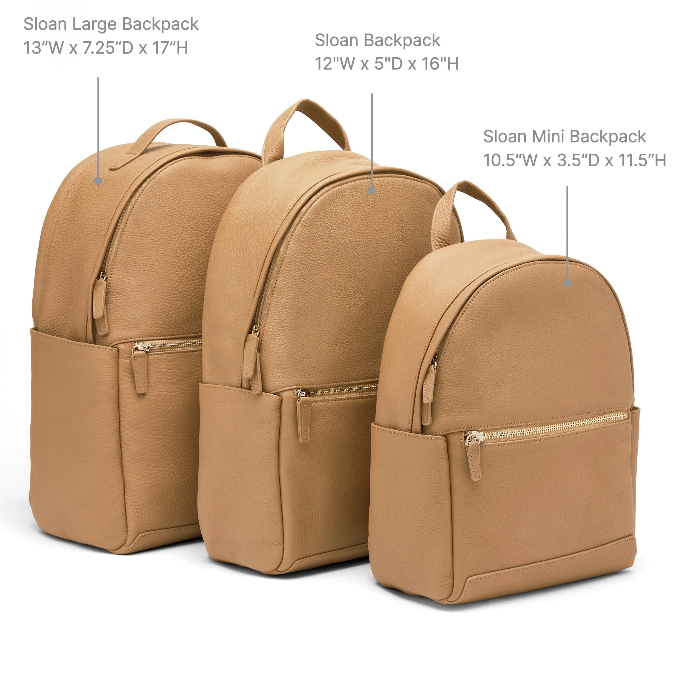 Sloan Large Backpack Brown - Image 9