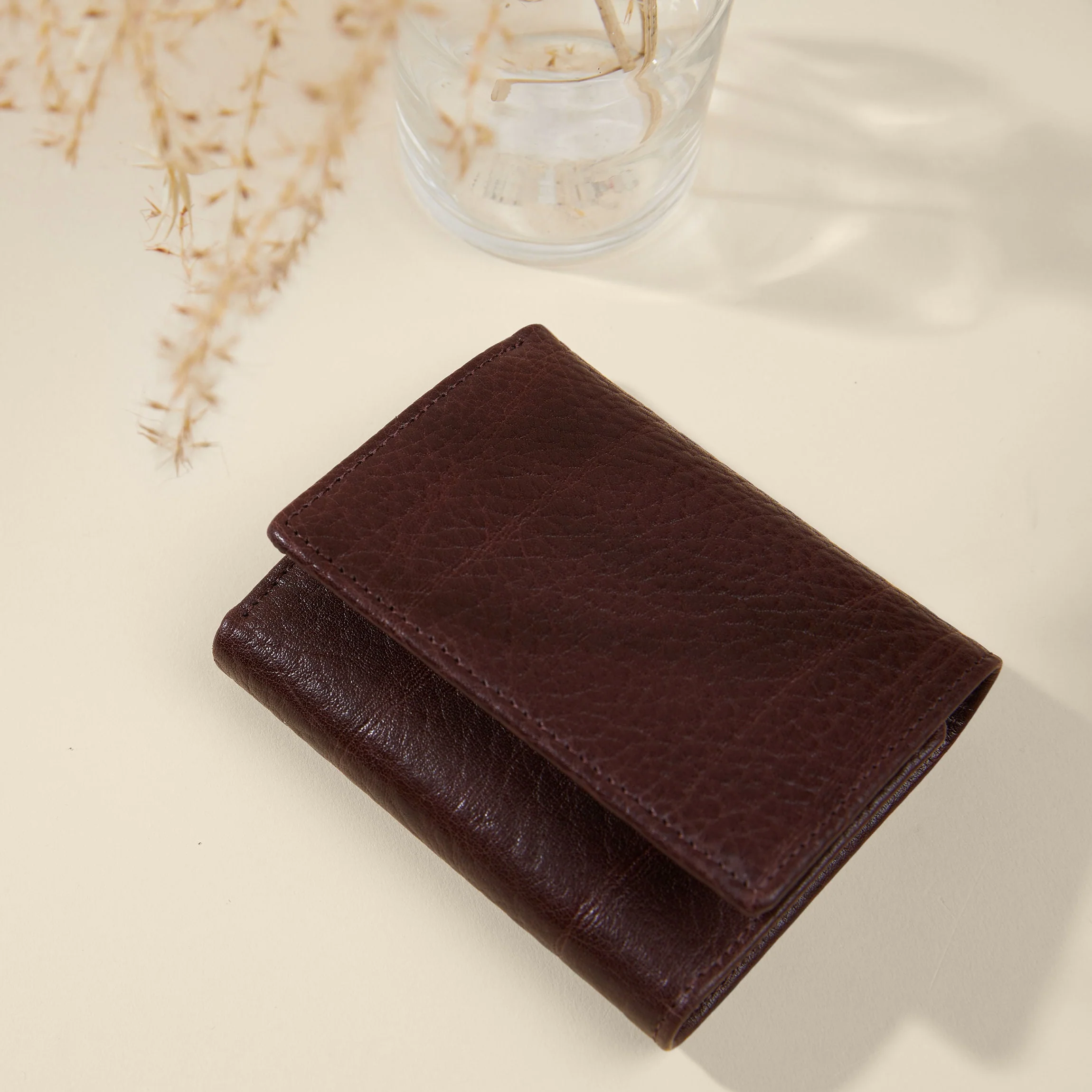 Trifold with Card Wallet RFID Brown - Image 3