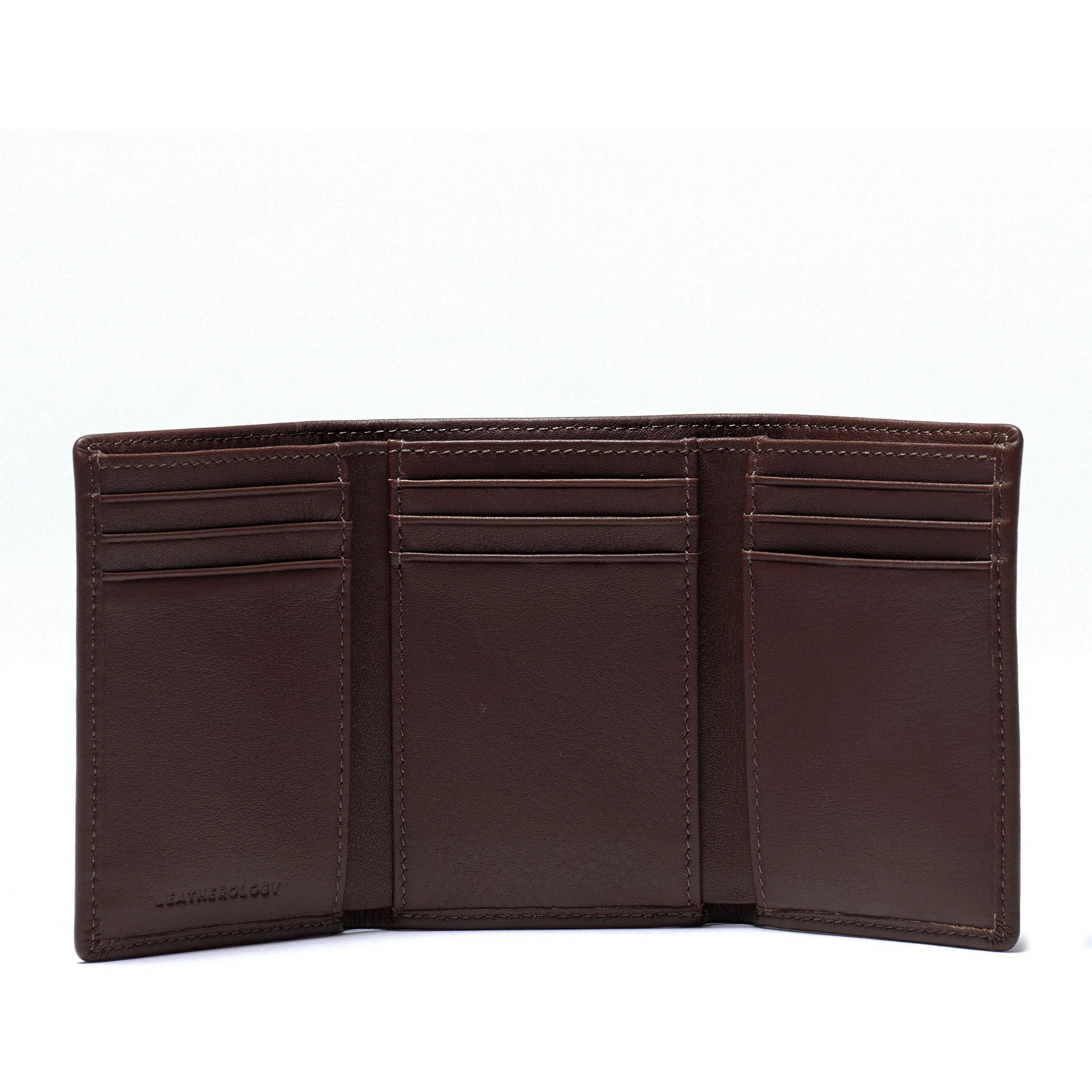 Trifold with Card Wallet RFID Brown - Image 5
