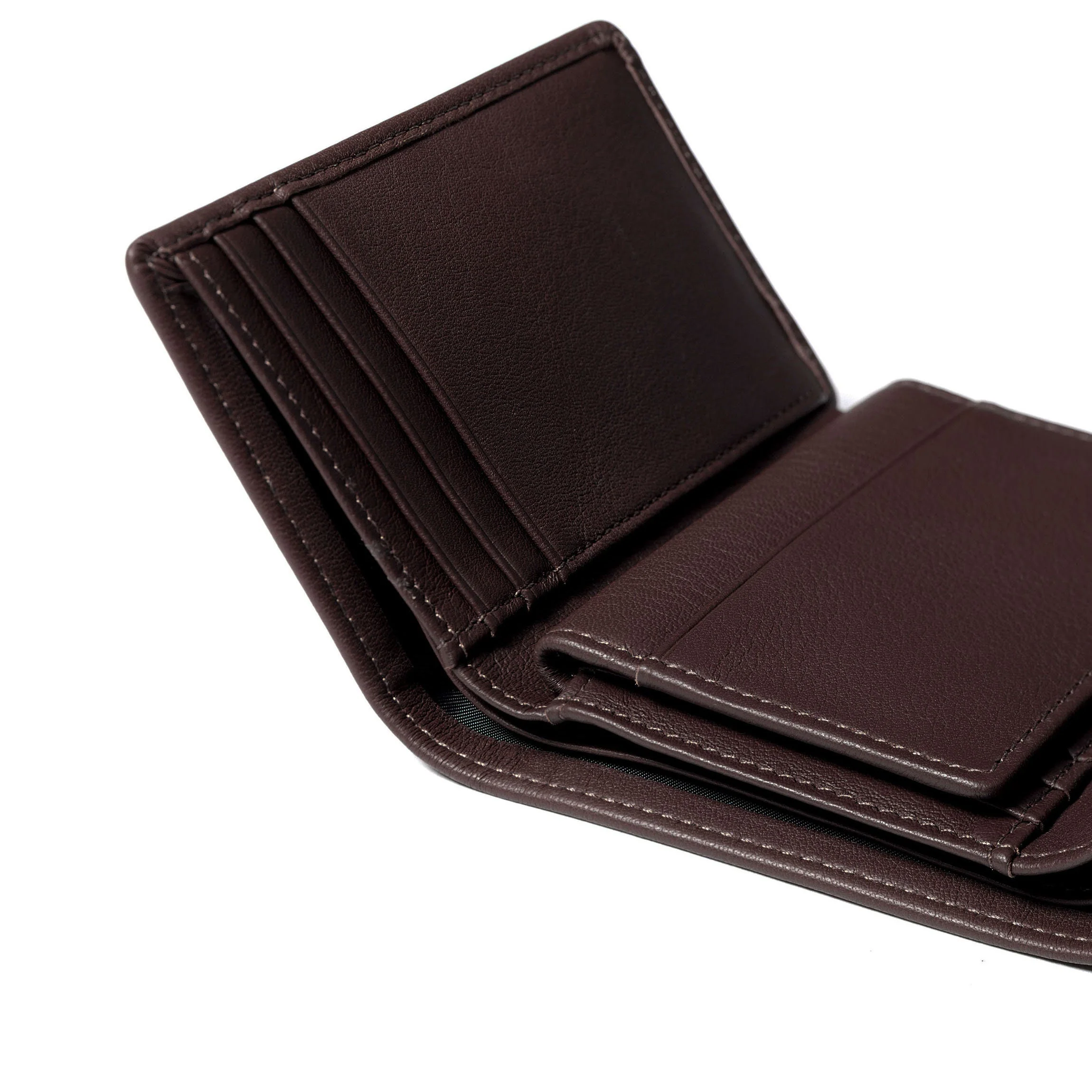 Trifold with Card Wallet RFID Brown - Image 6